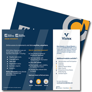Online access to statements anytime, anywhere